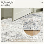 Soalmost 2x3 Washable Rugs for Kitchen, Powder Room Small Area Rug Non-Slip - Image 7