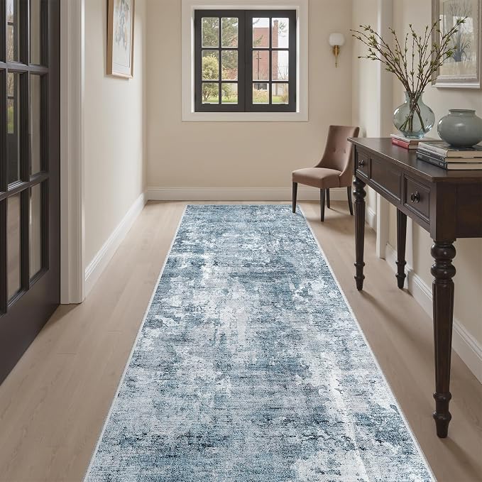 Soalmost Runner Rug 3x8 Washable Non-Slip Hallway Runner Rugs - Image 4