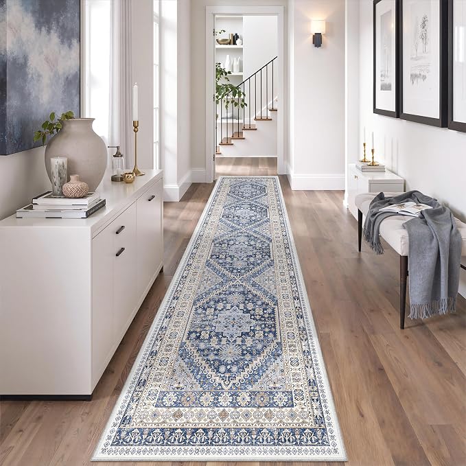 zesthome 2x8 Runner Rug, Washable Runners by Zesthome