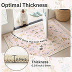 Soalmost Dog 9x12 Pink Area Rugs - Image 9