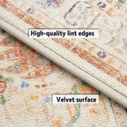 AREDO Runner Rug with Non Slip Rubber Backing, Washable Soft Floor Carpet - Image 3