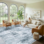 12x12ft Square Living Room Rug – Non-Slip Washable Extra Large Floor Carpet - Image 5