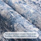 Runners for Hallways Ultra Non-Slip 2x10 Long Runner Rugs Washable Abstract - Image 3