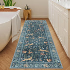 DUKINO 2.6x8 Rug for Hallway, Washable Kitchen Runner Rug - Image 9
