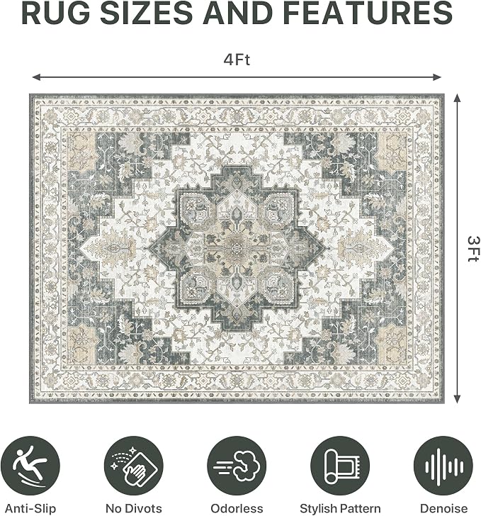 36"x48" Office Chair Mat for Hardwood Tile Floor, Under Desk Carpet Protector - Image 9