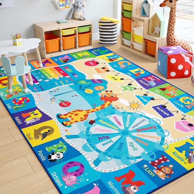 Chicrug Educational Kid Area Rug - Image 3