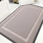 OLANLY Front Door Mat Indoor Outdoor Entrance, Waterproof All-Season, by OLANLY