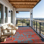 GENIMO Outdoor Rug Waterproof for Patio Decor, Large Area Rugs Mats for RV - Image 4