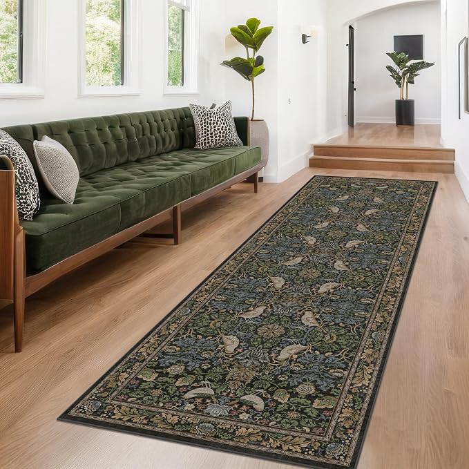 10 ft Long Vintage Runner Rugs for Hallways - Image 3