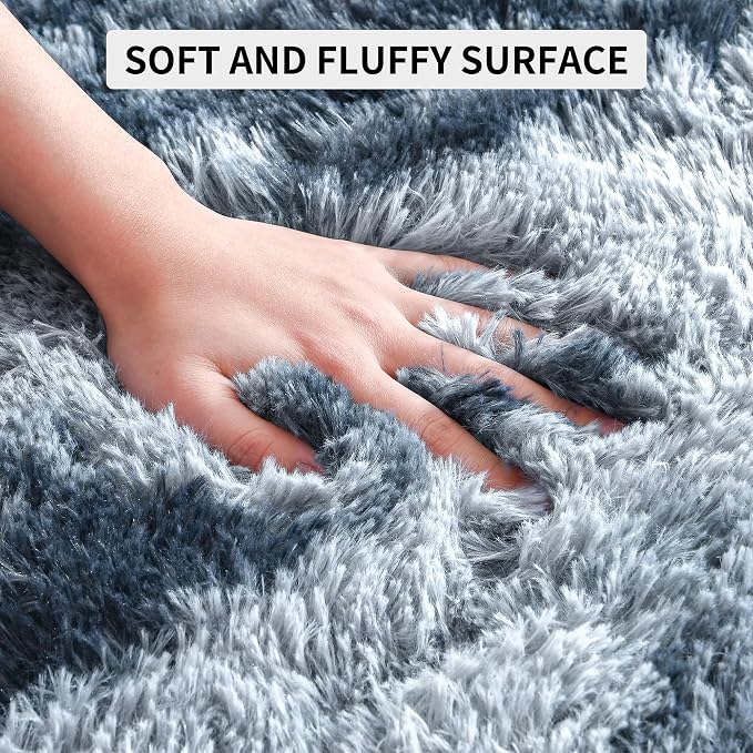 Tepook Area Rugs 9x12 for Living Room, Super Soft Fluffy Rugs for Bedroom - Image 6