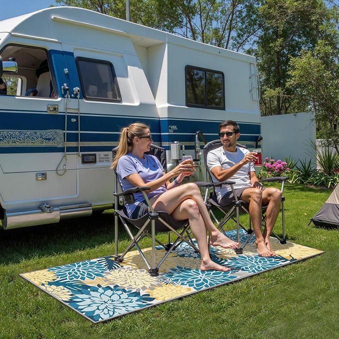 Colorful 2x6 Washable Runner Rug - Image 8