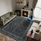 Washable Rugs 8x10 Area Rugs for Living Room, Dining Room- Soft Low Pile - Image 7