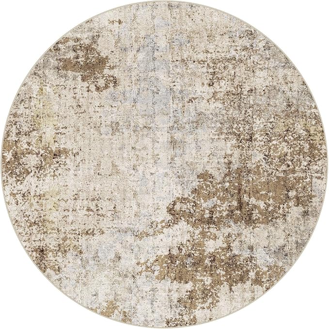 8ft Round Area Rug Living Room Rugs - Image 10