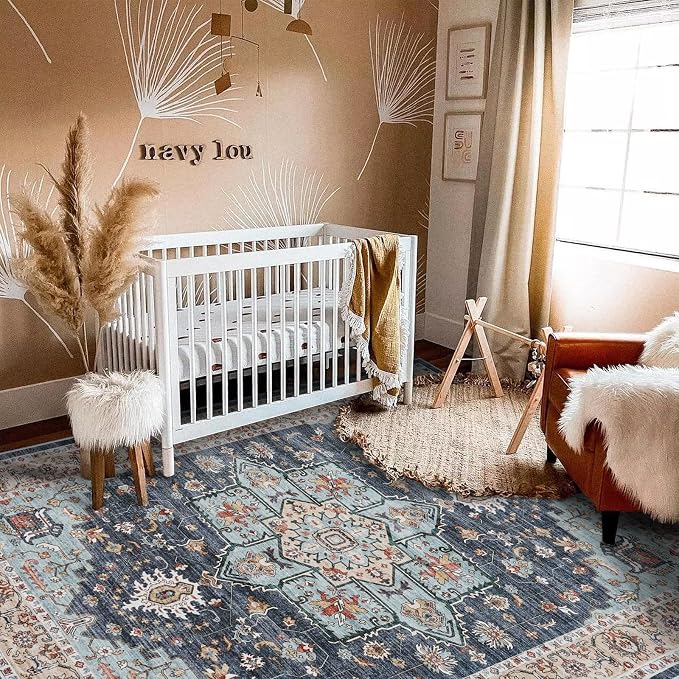 Washable Oriental Area Rug - Image 2