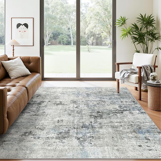 Soalmost 6x9 Abstract Area Rugs - Image 2
