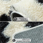 PureCozy Black and White Rug 4x6 - Image 6