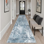 Soalmost Runner Rug 2'x10' Abstract Washable Non-Slip Runner Rugs - Image 3