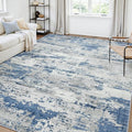 Area Rugs 5x7 Living Room: Large Soft Washable Rug Modern Abstract Anti-Skid by GENTDRIZZ