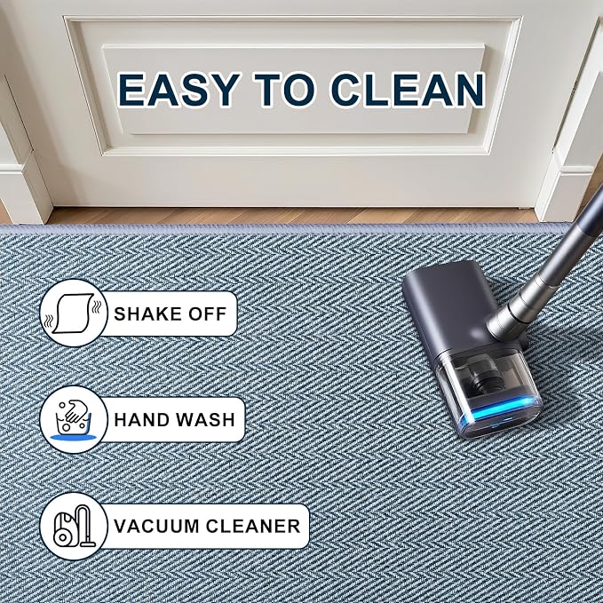 Ultra Thin Door Mat Indoor Entrance 36"x59", Low-Profile Indoor Door Mat - Image 5