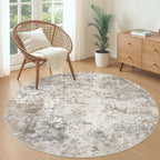 UERMEI 5ft Round Area Rug Living Room Rugs - Image 9