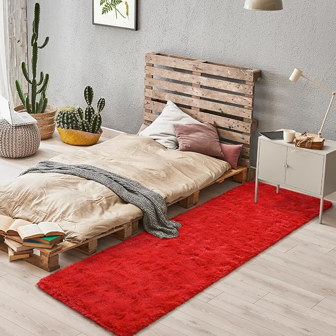 BENRON Soft Runner Rugs for Bedroom 2x8, Washable Long Runners for Hallway - Image 3