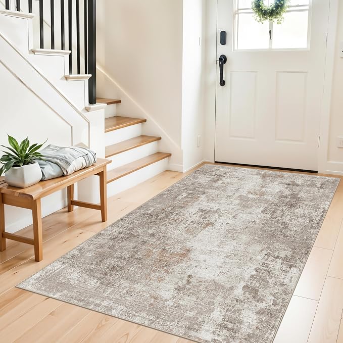 4x5 Washable Area Rugs for Entryway by ZHXXUJ