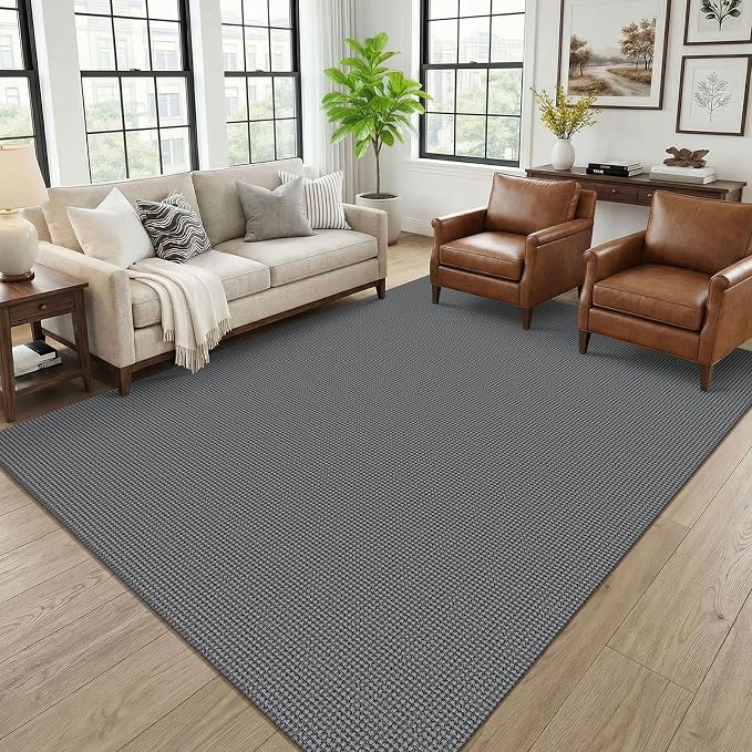 KOZYFLY 6x9 Dining Room Rugs, Washable Area Rug by KOZYFLY