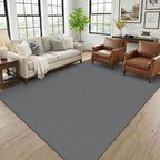 KOZYFLY 6x9 Dining Room Rugs, Washable Area Rug by KOZYFLY
