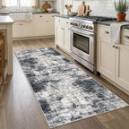 IOHOUZE Abstract Runner Rug 3x7 Ft Washable Runners - Image 2