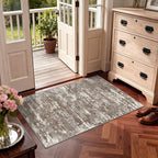 3x5 Area Rug Washable Entryway Rug Non Slip Abstract High-Stain Resistance No - Image 8