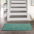 Nourison Home Nourison Essentials Blue Green 2' x 4' Area Rug by NourisonHome
