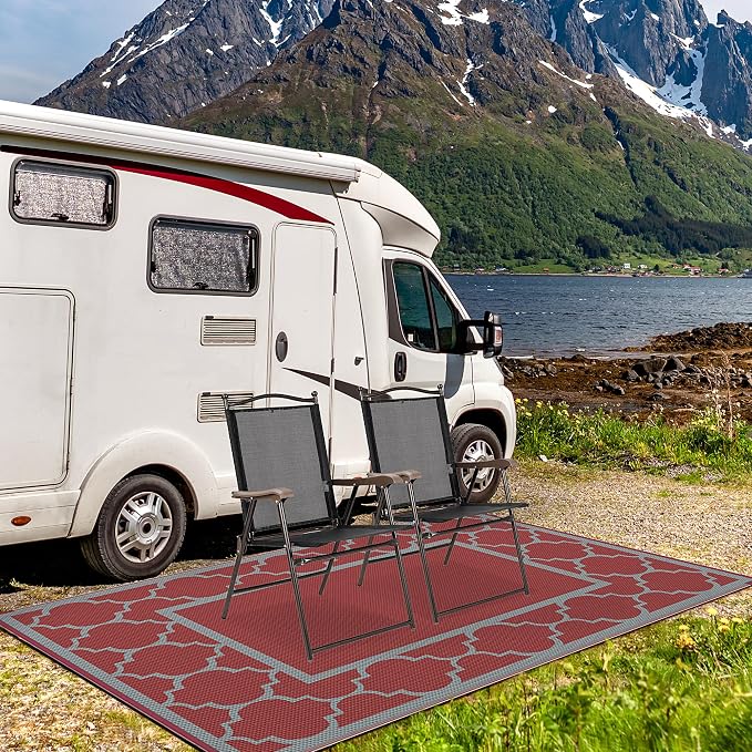 GENIMO 6' x 9' Outdoor Rug Waterproof - Image 4