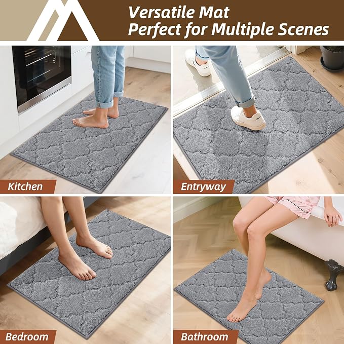 COSY HOMEER Kitchen Rugs 24"x36" Non-Slip Washable Kitchen Mats - Image 6