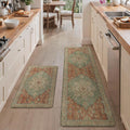 GENIMO Kitchen Mats for Floor 2PCs, Washable Anti Fatigue Mat for Cushioned by GENIMO