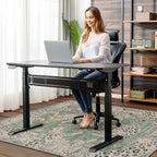 48"x72" Office Chair Mat for Hardwood Tile Floor, Under Desk Carpet Protector - Image 2