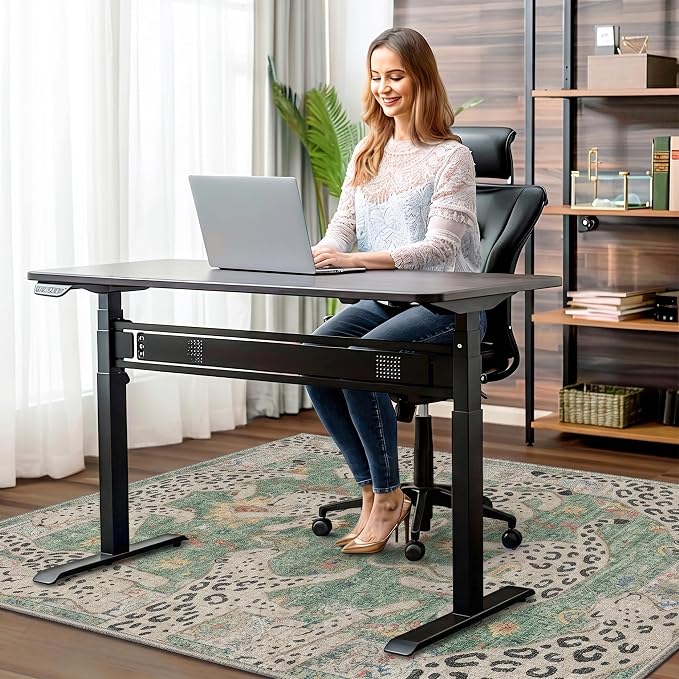 48"x72" Office Chair Mat for Hardwood Tile Floor, Under Desk Carpet Protector - Image 2