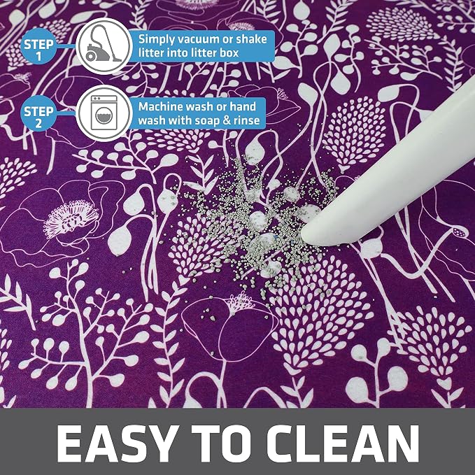 Drymate Cat Litter Box Mat, Litter Trapping Mat, Waterproof, Urine-Proof - Image 5