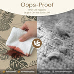 Easy Jute Rug Outdoor Indoor 4x6 Patio Mat Porch Entrance Light Brown Natural - Image 5