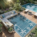 Garvee Outdoor Rug 5x8 Waterproof - Image 7
