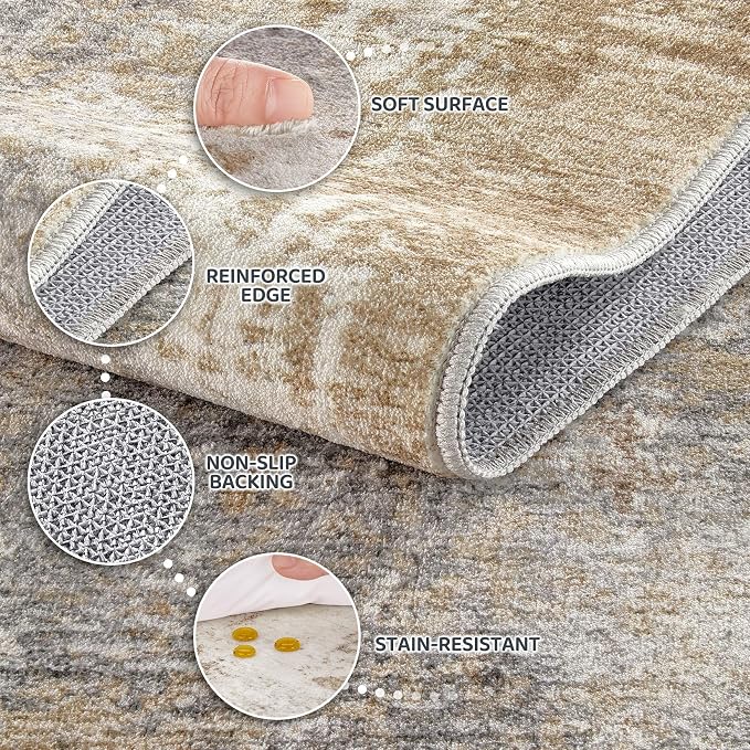 DMOYEST Area Rug Living Room Rugs - Image 5