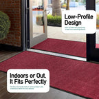 MaxMat® Extra Large Commercial Door Mat, Rubber Border Heavy Duty Door Mat - Image 3