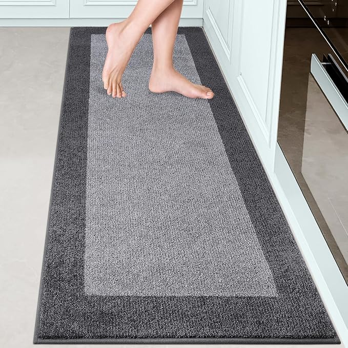 Machine Washable Kitchen Rug 24" x 70", Non Slip Kitchen Mat by Unknown