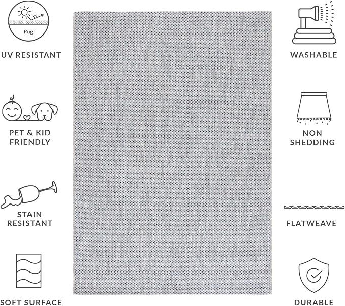 SAFAVIEH Washable Rug Outdoor Courtyard Collection - Image 11