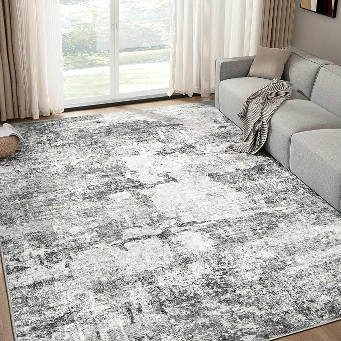 DMOYEST 12x15 Area Rug for Living Room, Washable & Non Slip Large Indoor Carpet by DMOYEST