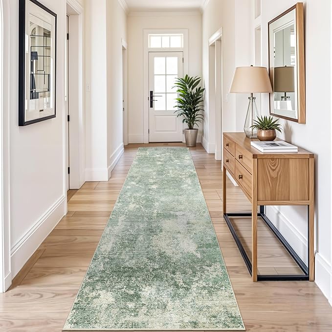 3x10 ft Long Hallway Runner Rug – Non-Slip Washable Kitchen Floor Rug - Image 3