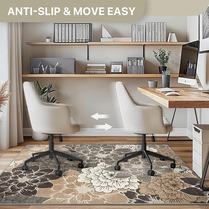 36"x60" Office Chair Mat for Hardwood Tile Floor, Under Desk Carpet Protector - Image 5