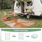 GENIMO Outdoor Rug 6' x 9' Waterproof - Image 7
