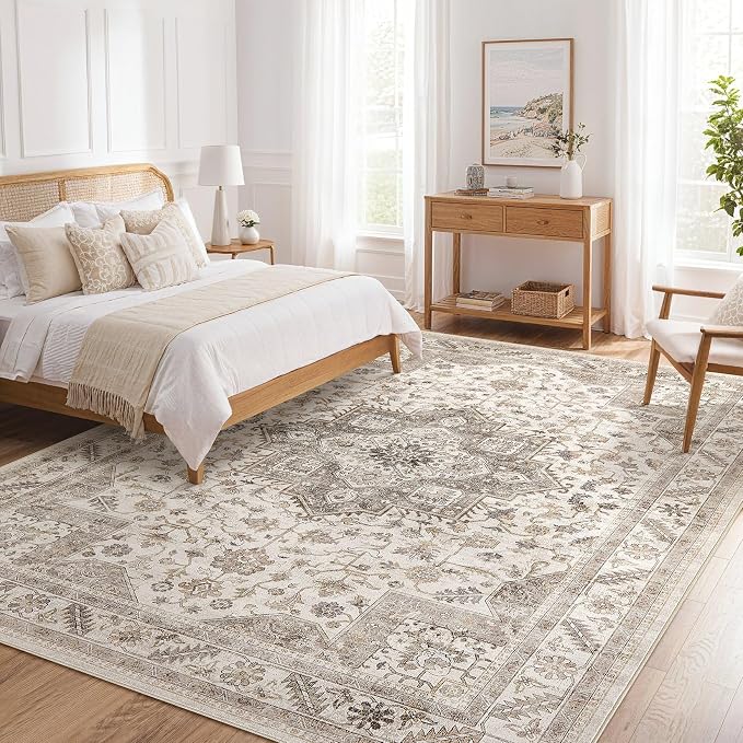 Vintage Living Room Area Rug 9X13 - Image 8