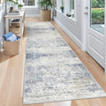 2x7 Runner Rug Non Slip, Thin Entryway Washable Rug by Restydon