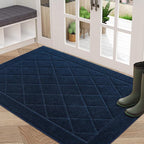 BEQHAUSE Dirt Trapper Door Mat 32" x 48", Doormat Non-Slip Entryway Rugs by BEQHAUSE